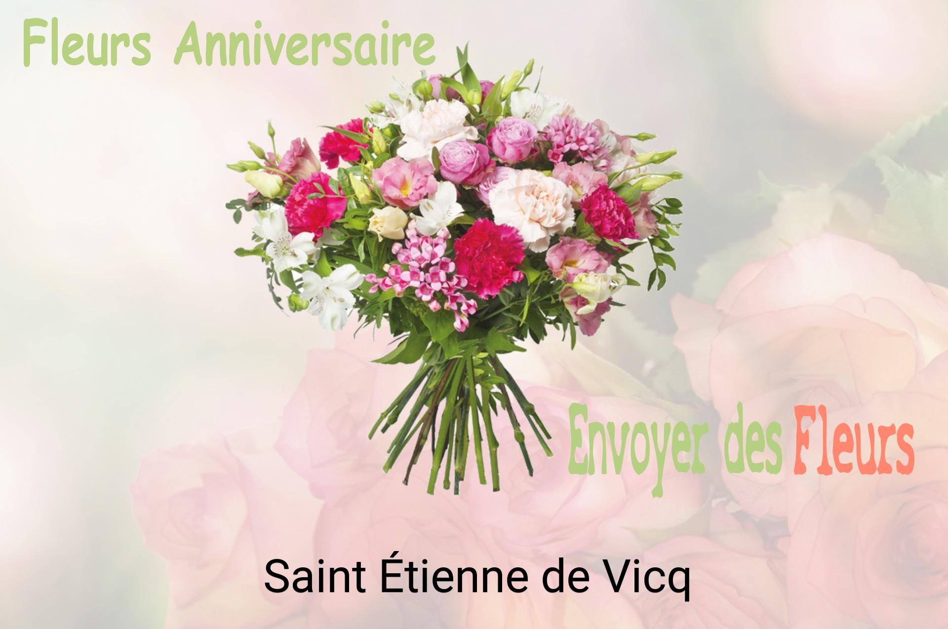 Bouquet de fleurs d’anniversaire livré à Saint-Étienne-de-Vicq
