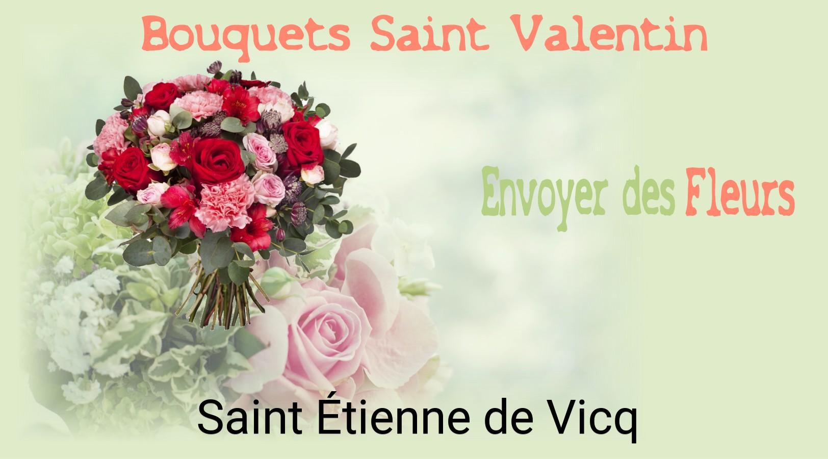 Roses de Saint-Valentin livrées à Saint-Étienne-de-Vicq